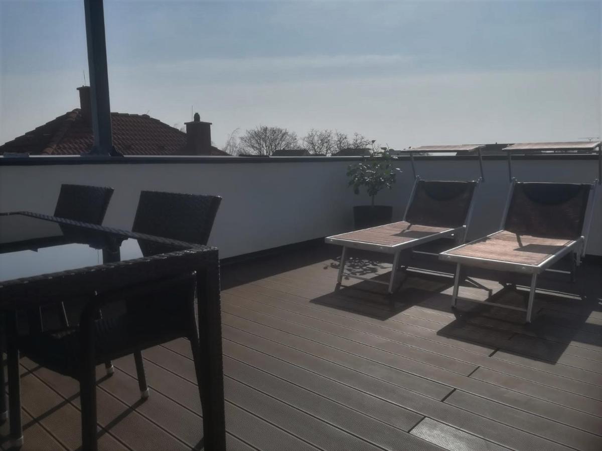 Penthouse Griemann 2 mit eigener großer Dachterrasse zum Relaxen! Illmitz Exterior foto